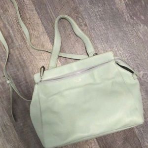 Perlina Leather Bag NWT mint color